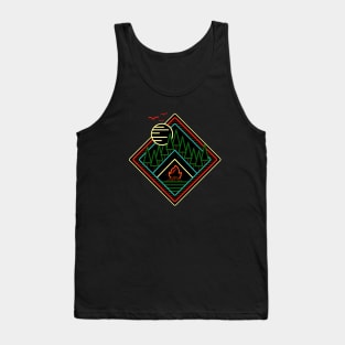 Linear Woods Tank Top